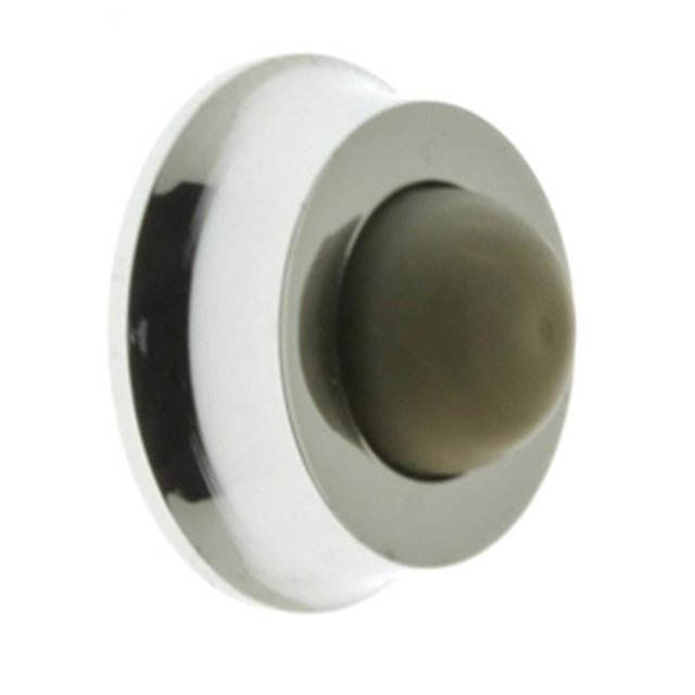 Pare-chocs de Porte en Laiton Massif&44; Chrome Poli