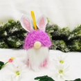 thumbnail image 3 of Lapin de Pâques Forme Mignon Sans Visage Poupée Bonbons Pot Décoration Ornements, 3 of 4