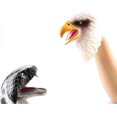 thumbnail image 2 of Soft Rubber Bald Eagle Hand Puppet Realistic Bald Eagle Head Open Movable Mouth Suitable for Creative Storytelling Teaching Cake Topper Decoration Hal, 2 of 3