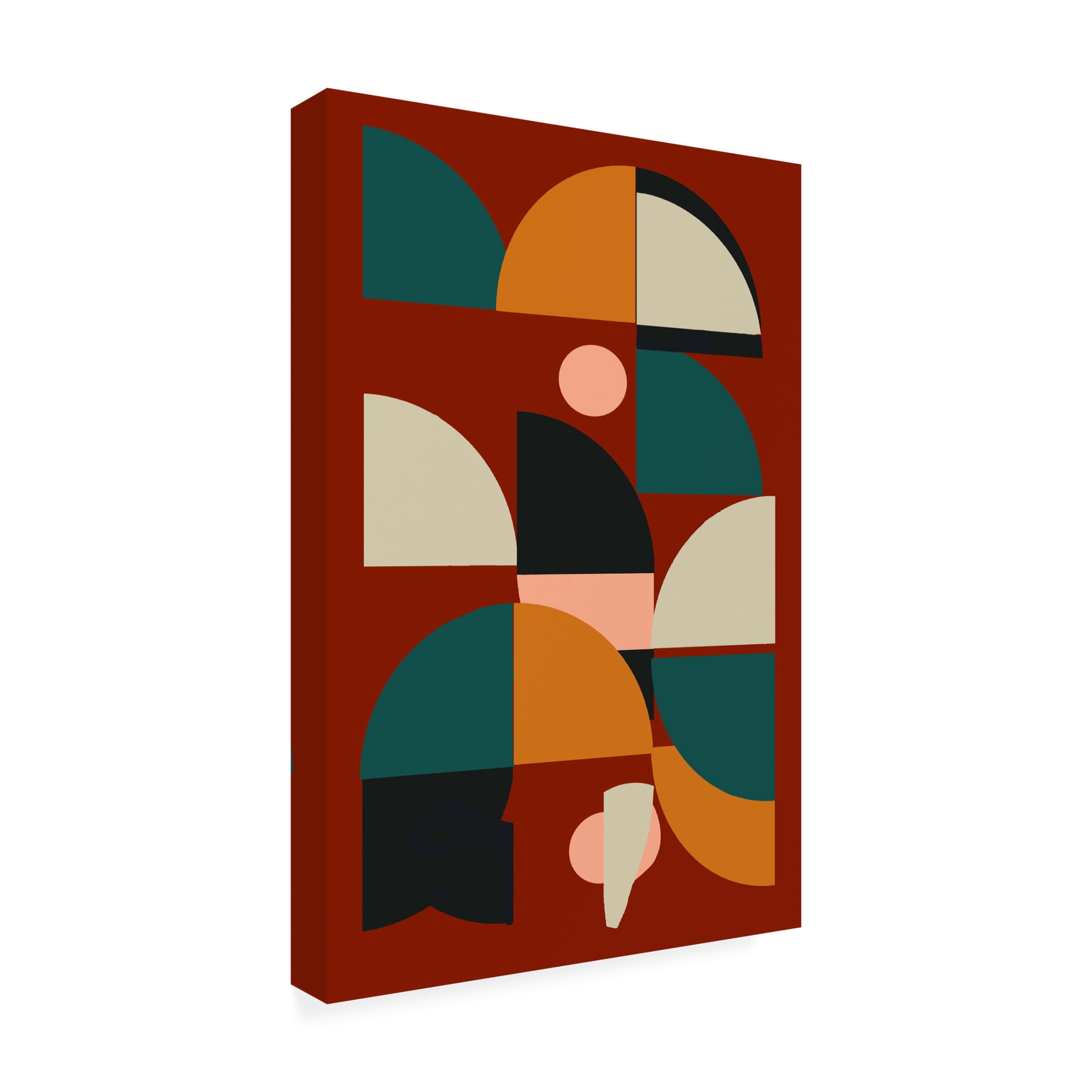 Trademark Fine Art Vision Studio Arches on Rust II Canvas Wall Art