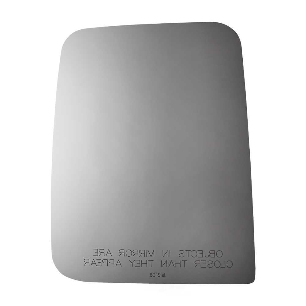 Burco Side View Mirror Replacement Glass - Clear Glass - 3108