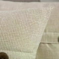thumbnail image 4 of 2 Pack 16x16 Inch Beige Linen Blend Throw Pillow Covers - Vintage Farmhouse Chic Zipper Closure Decorative Cushion Cases for Couch Sofa Bed - Contempo, 4 of 5