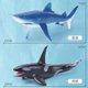 thumbnail image 2 of 12 estilos de vida marina simulada, tiburón ballena, modelo de animales del océano, delfín, decoración creativa para el hogar, juguetes para niños, regalo de Navidad, 2 of 5