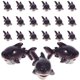 thumbnail image 1 of 20 piezas de animales marinos en miniatura para mesa, adorable figura de pulpo, tiburón, juguete de jardín de hadas, resina sintética para niños, 1 of 6