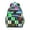 Greenish-blue-14, variant on Cartoon Puppy Pattern Backpack Funny Dog Illustration with Natural Elements for School