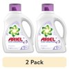 (2 pack) Ariel Ultra Concentrated with Febreze Liquid Laundry Detergent, Spring Floral, 92 oz, 64 Loads