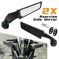 thumbnail image 1 of 1 Pair Rearview Side Mirror Not Easy to Break Direct Replacement Accessory Adjustable Rotating Side Rearview Mirror for Honda CBR1000RR CBR600RR CBR 250R 300R 400RR 500R, 1 of 8