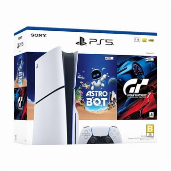 Consola PlayStation 5 1 TB más Astro Bot y Gran Turismo 7
