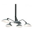 thumbnail image 6 of HomeRoots 391895 43.3 x 47.2 x 47.2 in. Black Spider Modern Chandelier, 6 of 9