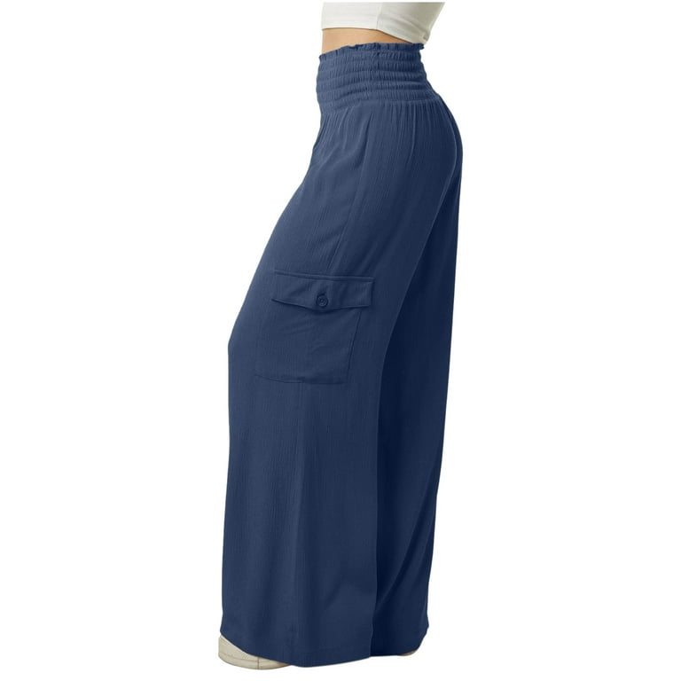 JWZUY Women's Relaxed-Fit Zipper Button Cargo Capri Pant 1-Gray XX-Large