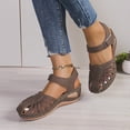 thumbnail image 6 of Womens Closed Toe Sandals Fisherman Sandals Ankle Strap Slide Sandals Summer Sandals for women, 6 of 7