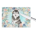 thumbnail image 4 of Caroline's Treasures CK3419LCB Alaskan Malamute Glass Cutting Board Large, 12H x 16W, multicolor, 4 of 4