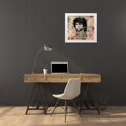 thumbnail image 3 of Wiley, Marta 16x15 White Modern Wood Framed Museum Art Print Titled - Jim Morrison III, 3 of 4