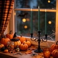 thumbnail image 2 of Spiral Taper Candles for Halloween and Holiday Home Decoration, Dripless Twisted Candlesticks for Dinner Party Green, 2 of 6