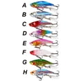 thumbnail image 5 of Artificial 12g/16g 3D Eye Spinning Baits Bass Hook Lead Casting Fishing Metal VIB Lures Jig Metal Slice Spoon Lure COLOR C - 12G, 5 of 8