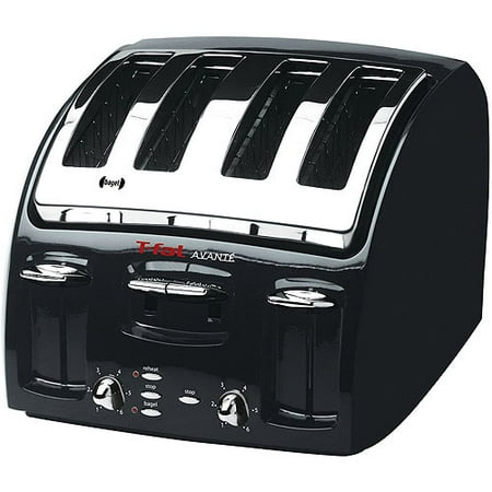 T-Fal Avante Classic 4-Slice Toaster, Black