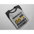 thumbnail image 4 of Tstars Boys Big Brother Shirt Gift for Big Brother Tractor Promoted to Big Brother Birthday Baby Shower Pregnancy Announcement Big Bro Gifts for Brother 3-4 Sleeve Baseball Jersey Toddler Shirt, 4 of 5