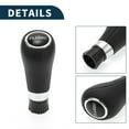 thumbnail image 4 of Unique Bargains Automatic Gear Shifter Knob for Mercedes-Benz C-Class Front Automotive Gearbox Stick Shifter Lever Knob Black Plastic 1 Pc, 4 of 6