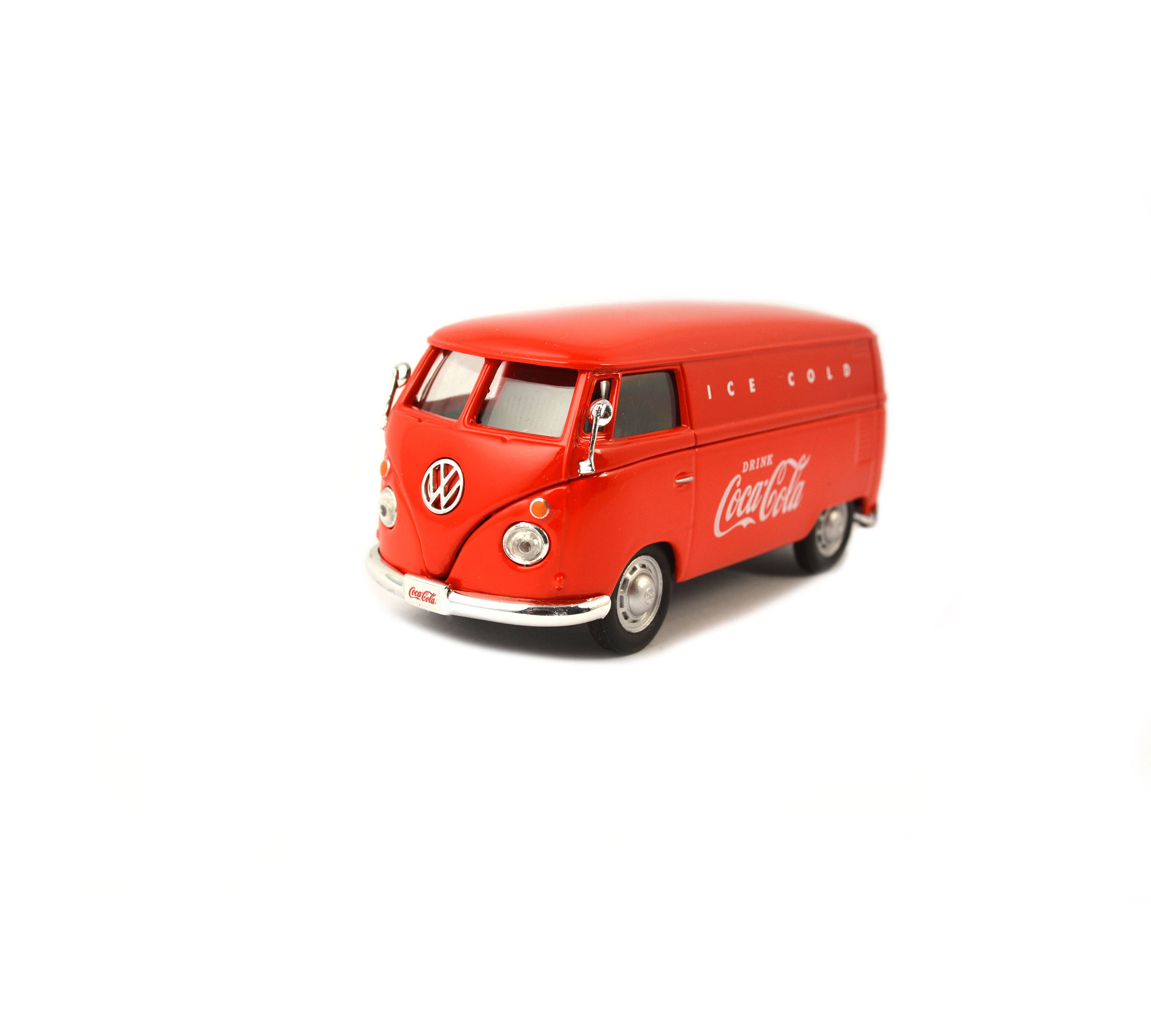 BRAND NEW Coca-Cola 1962 Volkswagen Panel Van Model 1:43 Orange and Red 