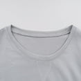 thumbnail image 6 of Ohufall Men's Solid Crew Neck T-Shirt with Short Sleeves, Lightweight Casual Tee for Men's and Big Men's, 6 of 7