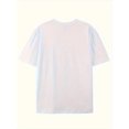 thumbnail image 2 of Men'S Basketball Silhouette Printed T-Shirt 100% Cotton Casual Crew Neck Long Sleeve Tee with Slight Stretch, All-Season Comfort Fit Knit Fabric Top, 2 of 5