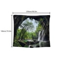 thumbnail image 2 of Tapiz de cascada de cueva, hogar, sala de estar, dormitorio, manta para colgar en la pared, alfombra, decoración de pared, 180x230cm Sweethay HA8480-03B, 2 of 6