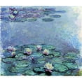 thumbnail image 2 of Monet, Claude 23x20 Black Modern Framed Museum Art Print Titled - Water Lilies - Nympheas 1914-1917, 2 of 4