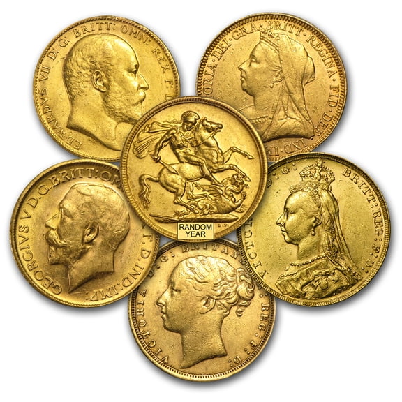 Great Britain Gold Sovereign (Scruffy, Cleaned &/or Damaged)