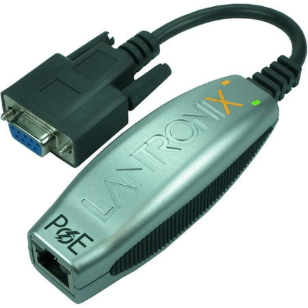 Lantronix Compact 1-Port Secure Serial (RS232) to IP Ethernet Device Server; Up to 256-bit AES encryption; Power Over (Best Dns Server Ip Address)