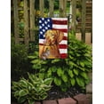 thumbnail image 2 of Carolines Treasures LH9012GF 11 x 15 In. Usa American Flag With Vizsla Flag- Garden Size, 2 of 2