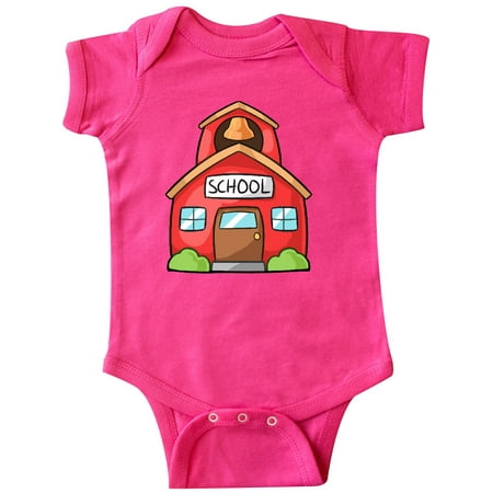 

Inktastic Cute School House Gift Baby Boy or Baby Girl Bodysuit