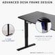 thumbnail image 3 of Escritorio de pie VIVO Electric DESK-KIT-1W6G-30 gris oscuro/blanco, 3 of 9