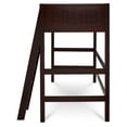 thumbnail image 2 of Camaflexi Twin Size High Loft Bed - Panel Headboard - Cappuccino Finish, 2 of 2