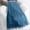 *Blue, variant on ClodeEU Women's Color Block Tulle High Waisted A Line Pleated Midi Skirt ,Flowy Slim Casual Skirt Blue,Womens Plus Free Size