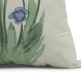thumbnail image 2 of Simply Daisy, 18" x 18" Pretty Little Flower Outdoor Pillow, Light Blue, 2 of 2