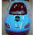 thumbnail image 3 of Clausen's World Design VETTATOR SKULL Hood/Door/Window Vinyl Decal 3 sizes - Compatible with Corvette C6, 3 of 11