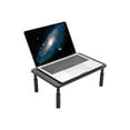 thumbnail image 2 of Tripp Lite Computer Monitor Stand, Adjustable Height, 14 x 9 in, Metal, Black (MR1411M), 2 of 9