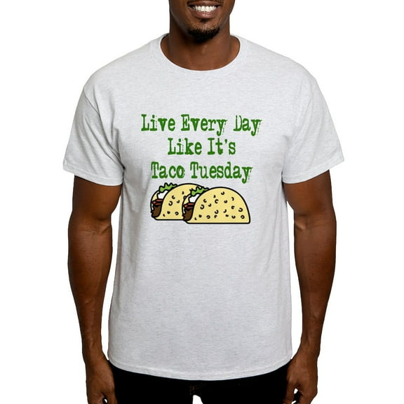 CafePress - Taco Tuesday Light T Shirt - Light T-Shirt - CP