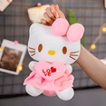 thumbnail image 1 of Peluche Hello Kitty Con Corazón Kawaii Para Regalo 25cm Xtellar rosa, 1 of 3