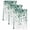 Sage Green, variant on Teal Blue Eucalyptus Leaves Microfiber Kitchen Towel, Spring Farmhouse Botanical Soft Absorbent Dish Towels, Quick Drying Washable Dishcloths for Kitchen Cleaning, Drying Dishes, 18x28 Inches