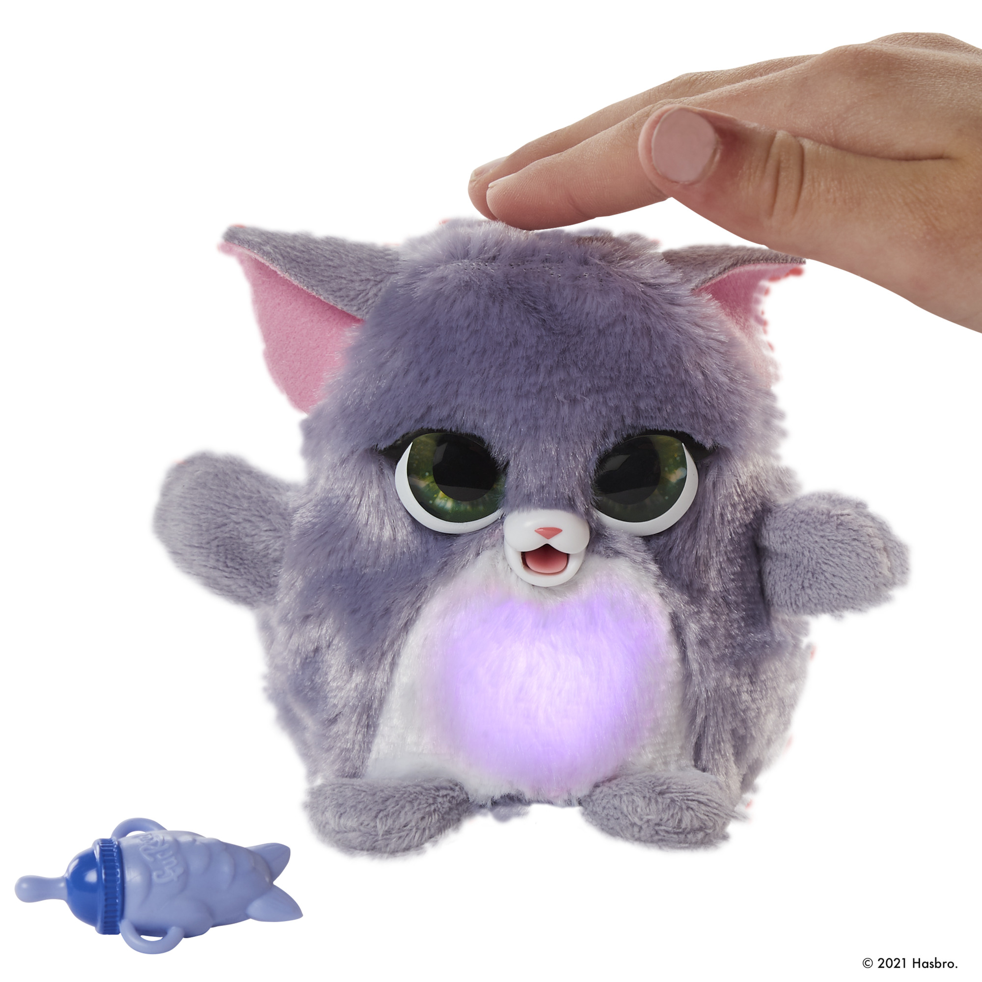 furReal Fuzzalots Kitty Color-Change Interactive Feeding Toy, Toys for Kids Ages 4 and up - image 5 of 7