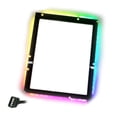 thumbnail image 4 of 2x ATX RGB Backplate 5V Light-Emitting Decorativo ARGB Sync Back-Plane Back Light para ATX Mainboard Gaming Motherboard, Desktop, PC Case, Office, 4 of 9