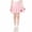 ZA-Pink-kids activewear, variant on MKOSPLRT Girls Pleated Skirts Built in Shorts Little Kid Athletic Flowy Skorts Skirts Toddler Girls Tennis Skorts for Girl 3-12 Years