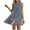 Navy, variant on Summer Dresses for Women 2025 Plus Size Gradient Pleated Sleeveless Crew Neck Mini Dress Sundresses for Women Beach Fashion