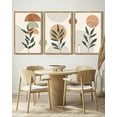 thumbnail image 5 of SHENIFY Boho Wall Art 16x24in3pcs Natural Framed Sage Plant Botanical Bohemain Wall Printing Abstract Canvas Prints with Leaf & Sun Lines, 5 of 5