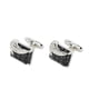 thumbnail image 3 of Gemelos de esmoquin gemelos brillantes para hombre 1 par de galvanoplastia de Metal para negocios trajes camisas para boda, 3 of 8