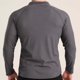 thumbnail image 5 of pstuiky Camisas suaves de manga larga para hombre, Camisa deportiva de entrenamiento fácil para hombre, elástica, de color liso, con cuello en V y manga larga camisetas de hombre xl, 5 of 7