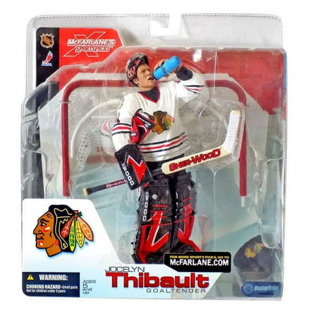 Jocelyn Thibault Action Figure White Jersey Sports Picks Series 4 NHL price history on PriceWatchPro