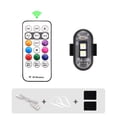 thumbnail image 1 of Wireless Light Aircraft Airplane Helicopter Warning Lights RGB Led Aircraft Strobe lights Motorcycle Lights LED Flash Position,1, 1 of 2