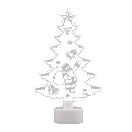 

Desk Lamp Unique Christmas LED Decoration Light Santa Claus Shimmer Night Light Snowman Christmas Tree Night Lamps